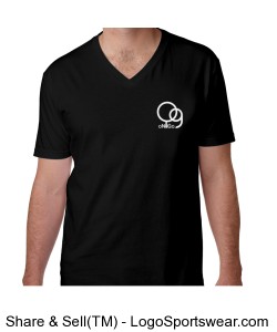 Next Level Mens Premium Fitted Cotton Short-Sleeve V-Neck T-Shirt Design Zoom